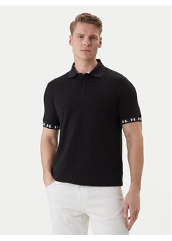 KARL LAGERFELD Polo 745020 562221 Czarny Regular Fit ze sklepu MODIVO w kategorii T-shirty męskie - zdjęcie 188865116