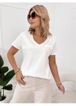 bluzka imani ecru one size ze sklepu UBRA w kategorii Bluzki damskie - zdjęcie 188866009