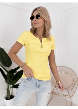 bluzka terese żółta one size ze sklepu UBRA w kategorii Bluzki damskie - zdjęcie 188866209