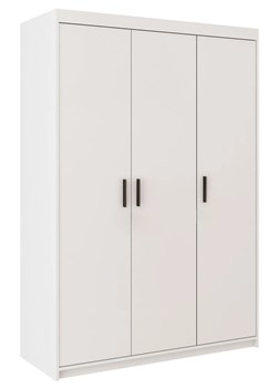 Biała trzydrzwiowa szafa garderoba do sypialni - Parioni 8X ze sklepu Edinos.pl w kategorii Szafy - zdjęcie 188866295