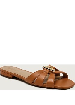 LAUREN RALPH LAUREN Skórzane klapki BLAIKE ze sklepu Gomez Fashion Store w kategorii Klapki damskie - zdjęcie 188866337