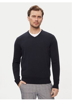 Bugatti Sweter 7300 95510 Granatowy Regular Fit ze sklepu MODIVO w kategorii Swetry męskie - zdjęcie 188869085