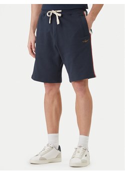 Aeronautica Militare Szorty sportowe 261BF0030UF00677 Granatowy Regular Fit ze sklepu MODIVO w kategorii Spodenki męskie - zdjęcie 188869097