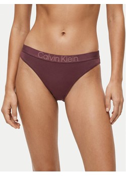 Calvin Klein Underwear Stringi LV00QD5292 Bordowy ze sklepu MODIVO w kategorii Majtki damskie - zdjęcie 188869098