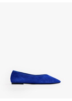 Mohito - Zamszowe baleriny - niebieski ze sklepu Mohito w kategorii Balerinki - zdjęcie 188871338