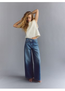 Reserved - Jeansy baggy - niebieski ze sklepu Reserved w kategorii Spodnie dziewczęce - zdjęcie 188872067