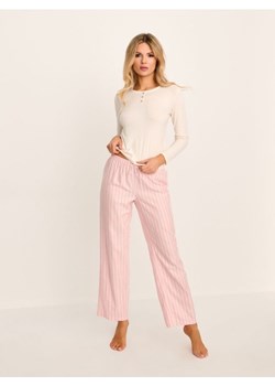 Sinsay - Piżama dwuczęściowa - kremowy ze sklepu Sinsay w kategorii Piżamy damskie - zdjęcie 188874605