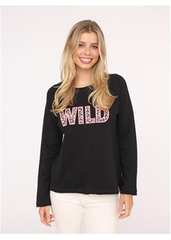 Zwillingsherz Koszulka "Wild" w kolorze czarnym ze sklepu Limango Polska w kategorii Bluzki damskie - zdjęcie 188874938