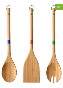 Benetton 3-częściowy zestaw w kolorze brązowym - dł. 32 cm ze sklepu Limango Polska w kategorii Akcesoria kuchenne - zdjęcie 188875089