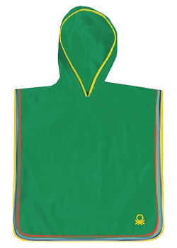 Benetton Ręcznik kąpielowy w kolorze zielonym z kapturem ze sklepu Limango Polska w kategorii Ręczniki dla dzieci - zdjęcie 188875109