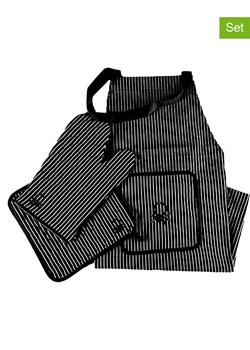 Benetton 3-częściowy zestaw w kolorze czarnym ze sklepu Limango Polska w kategorii Ścierki kuchenne - zdjęcie 188875125
