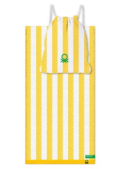 Benetton Ręcznik plażowy w kolorze żółtym - 160 x 90 cm ze sklepu Limango Polska w kategorii Ręczniki - zdjęcie 188875128