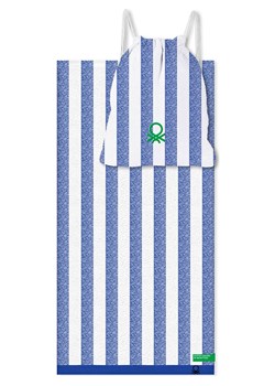 Benetton Ręcznik plażowy w kolorze niebieskim - 160 x 90 cm ze sklepu Limango Polska w kategorii Ręczniki - zdjęcie 188875129