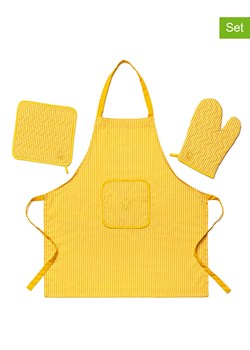 Benetton 3-częściowy zestaw w kolorze żółtym ze sklepu Limango Polska w kategorii Ścierki kuchenne - zdjęcie 188875519