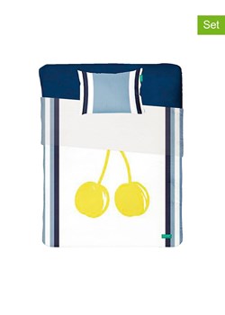 Benetton 3-częściowy zestaw w kolorze granatowo-biało-żółtym ze sklepu Limango Polska w kategorii Pościele - zdjęcie 188875579
