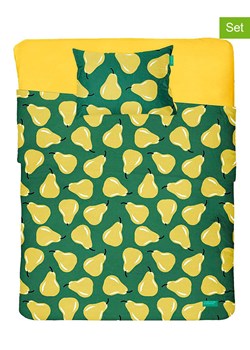 Benetton 3-częściowy komplet pościeli w kolorze zielono-żółtym ze sklepu Limango Polska w kategorii Pościele - zdjęcie 188875586