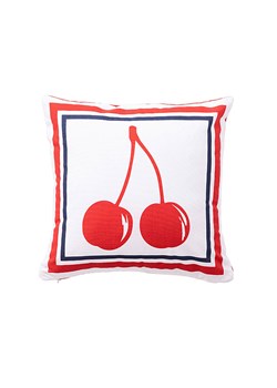 Benetton Poduszka w kolorze czerwono-białym - 40 x 40 cm ze sklepu Limango Polska w kategorii Poduszki dekoracyjne - zdjęcie 188875605