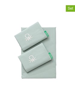 Benetton 4-częściowy zestaw w kolorze miętowym ze sklepu Limango Polska w kategorii Pościele - zdjęcie 188875767