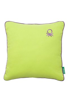 Benetton Poduszka w kolorze limonkowym ze sklepu Limango Polska w kategorii Poduszki dekoracyjne - zdjęcie 188875929