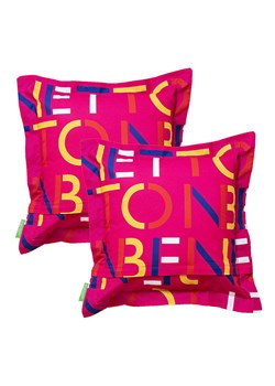 Benetton Poduszka w kolorze jasnoróżowo-niebieskim ze sklepu Limango Polska w kategorii Poduszki dekoracyjne - zdjęcie 188876146