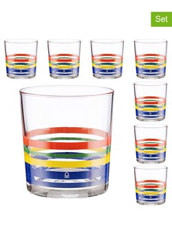 Benetton Szklanki (8 szt.) ze wzorem - 330 ml ze sklepu Limango Polska w kategorii Naczynia - zdjęcie 188876235