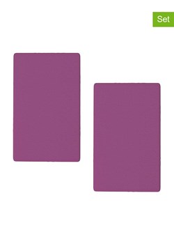 Benetton Prześcieradła (2 szt.) w kolorze fioletowym na gumce ze sklepu Limango Polska w kategorii Prześcieradła - zdjęcie 188876266