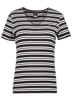 LUHTA Koszulka "Kivihaka" w kolorze granatowo-białym ze sklepu Limango Polska w kategorii Bluzki damskie - zdjęcie 188876369