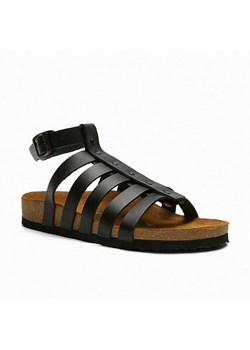 Comfortfusse Skórzane sandały "Ares" w kolorze czarnym ze sklepu Limango Polska w kategorii Sandały damskie - zdjęcie 188878236