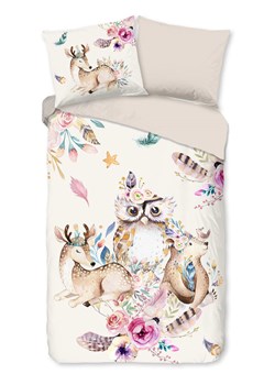 Pure Komplet pościeli "Meandra" w kolorze beżowym z mikrofibry ze sklepu Limango Polska w kategorii Pościel dziecięca - zdjęcie 188879358