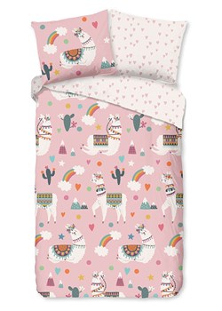 Pure Komplet pościeli "Paca" w kolorze jasnoróżowym z mikrofibry ze sklepu Limango Polska w kategorii Pościel dziecięca - zdjęcie 188879375