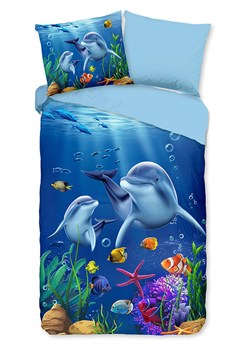 Pure Komplet pościeli "Mare" w kolorze niebieskim z mikrofibry ze sklepu Limango Polska w kategorii Pościel dziecięca - zdjęcie 188879457