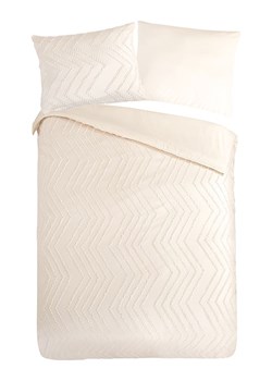 Pure Komplet pościeli "Zigzag" w kolorze kremowym z mikrofibry ze sklepu Limango Polska w kategorii Pościele - zdjęcie 188879536