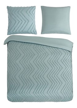Pure Komplet pościeli "Zigzag" w kolorze miętowym z mikrofibry ze sklepu Limango Polska w kategorii Pościele - zdjęcie 188879538