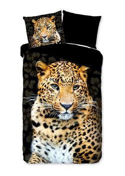 Pure Komplet pościeli "Rayan" w kolorze czarno-jasnobrązowym z mikrofibry ze sklepu Limango Polska w kategorii Pościele - zdjęcie 188879547