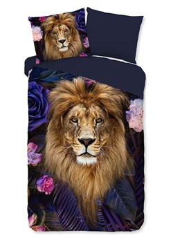 Pure Komplet pościeli "Yuna" w kolorze granatowo-jasnobrązowym z mikrofibry ze sklepu Limango Polska w kategorii Pościele - zdjęcie 188879549