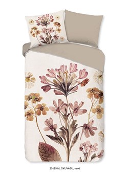 Pure Komplet pościeli "Okuyasu" w kolorze biało-beżowym z mikrofibry ze sklepu Limango Polska w kategorii Pościele - zdjęcie 188879648