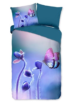 Pure Komplet pościeli "Davine" w kolorze niebiesko-fioletowym z mikrofibry ze sklepu Limango Polska w kategorii Pościele - zdjęcie 188879747