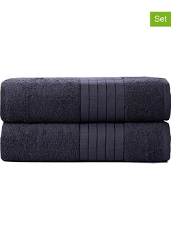 Hip Ręczniki prysznicowe (2 szt.) w kolorze czarnym ze sklepu Limango Polska w kategorii Ręczniki - zdjęcie 188879855