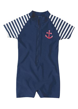 Playshoes Strój kąpielowy "Maritim" w kolorze biało-granatowym ze sklepu Limango Polska w kategorii Stroje kąpielowe - zdjęcie 188880555