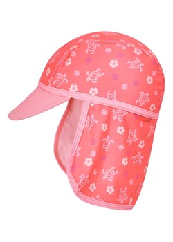 Playshoes Czapka "Hawaii" w kolorze różowym z osłoną karku ze sklepu Limango Polska w kategorii Czapki dziecięce - zdjęcie 188880737