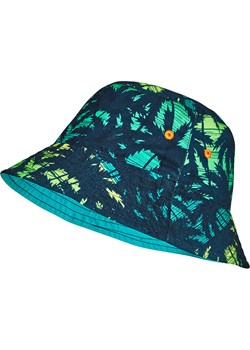 Playshoes Dwustronny kapelusz przeciwsłoneczny w kolorze turkusowo-niebieskim ze sklepu Limango Polska w kategorii Czapki dziecięce - zdjęcie 188880767