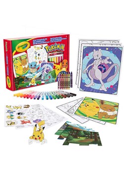Crayola Zestaw kreatywny "Pokemon" - 4+ ze sklepu Limango Polska w kategorii Zabawki - zdjęcie 188880929