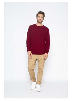 Perfect Cashmere Kaszmirowy sweter "Blake" w kolorze bordowym ze sklepu Limango Polska w kategorii Swetry męskie - zdjęcie 188881635