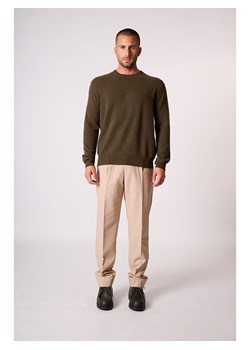 Perfect Cashmere Kaszmirowy sweter "Blake" w kolorze brązowym ze sklepu Limango Polska w kategorii Swetry męskie - zdjęcie 188881667