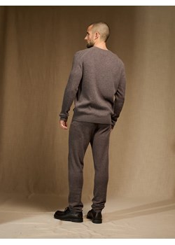 Perfect Cashmere Kaszmirowy sweter "Cris" w kolorze szarobrązowym ze sklepu Limango Polska w kategorii Swetry męskie - zdjęcie 188881726