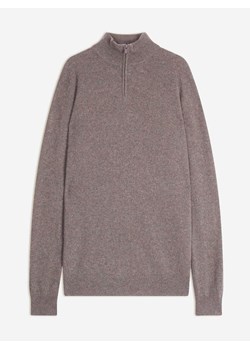 Perfect Cashmere Kaszmirowy sweter "Greg" w kolorze szarobrązowym ze sklepu Limango Polska w kategorii Swetry męskie - zdjęcie 188881845