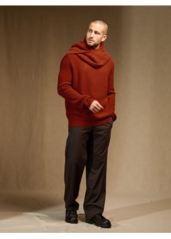 Perfect Cashmere Kaszmirowy sweter "Lukka" w kolorze jasnobrązowym ze sklepu Limango Polska w kategorii Swetry męskie - zdjęcie 188881915