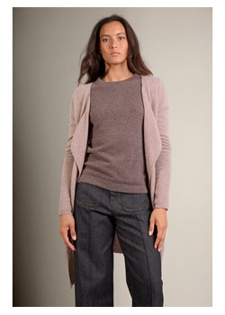 Perfect Cashmere Kaszmirowy kardigan "Abigail" w kolorze szarobrązowym ze sklepu Limango Polska w kategorii Swetry damskie - zdjęcie 188882085
