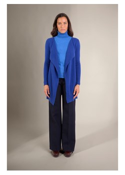 Perfect Cashmere Kaszmirowy kardigan "Abigail" w kolorze niebieskim ze sklepu Limango Polska w kategorii Swetry damskie - zdjęcie 188882098