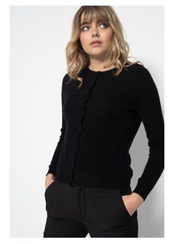Perfect Cashmere Kaszmirowy kardigan "Amy" w kolorze czarnym ze sklepu Limango Polska w kategorii Swetry damskie - zdjęcie 188882118